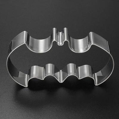 2 stuks RVS cookie cutter vleermuis modellering schimmel Halloween snijden schimmel DIY tool