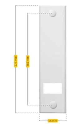 Schellenberg 53602 Afdekplaat Geschikt voor Schellenberg Maxi Schellenberg 53602 Afdekplaat Geschikt voor Schellenberg Maxi