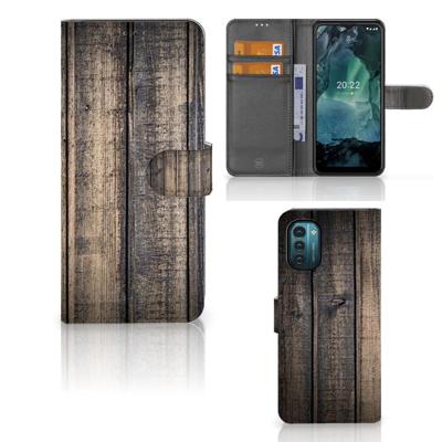 Nokia G11 | G21 | Book Style Case | Steigerhout Nokia G11 | G21 | Book Style Case | Steigerhout