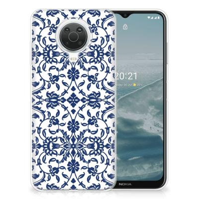 Nokia G20 | G10 | TPU Case | Flower Blue