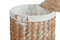 Wasmand Home ESPRIT Wit Natuurlijk 3 Onderdelen 46 x 46 x 69 cm - thumbnail