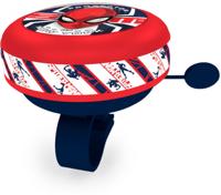 Seven Polska Spider-man fietsbel 55 mm rood - thumbnail