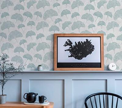 Livingwalls Profitex 2022 - Munt - Bladeren - 389661