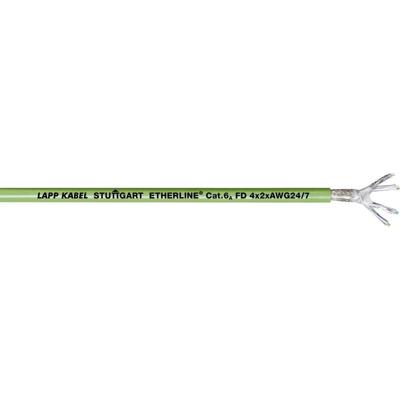 LAPP 2170484 Netwerkkabel CAT 6A S/FTP 4 x 2 x 0.2 mm² Groen 500 m