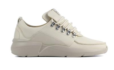 Nubikk Roque Royal leren chunky sneakers off white