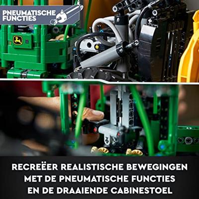 Lego Technic 42157 John Deere 948L-II Houttransportmachine - thumbnail
