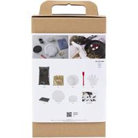 Creativ Company Hobbyset hars gieten, mossel, zwart, goud, 1 doos - thumbnail
