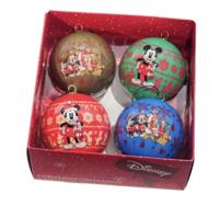 Box kerstbal plc d7.5cm mickey 4st Kurt S. Adler - Kurt s adler - thumbnail