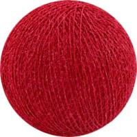 25 losse Cotton Ball's (Rood) - thumbnail