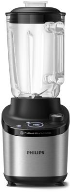 Philips Home HR3760/00 Blender 1500 W Zilver, Zwart - thumbnail