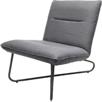 Trestino lounge tuinstoel spalding antraciet - thumbnail