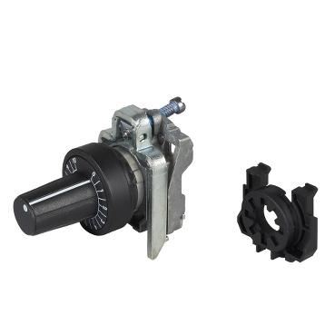 Schneider Electric ZB4BD9127 ZB4BD9127 (Ø) 22 mm Zwart 1 stuk(s)