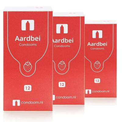 Condoom.nl Aardbei Condooms