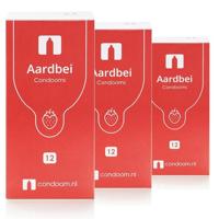 Condoom.nl Aardbei Condooms - thumbnail