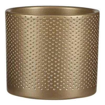Mica Decorations era pot goud relief 12,5x13,5cm Mica Decorations era pot goud relief 12,5x13,5cm