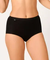 Sloggi Basic+ Maxi slip zwart 4-pack = 3+1 - thumbnail