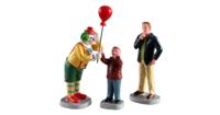 Lemax friendly clown s/3 kerstdorp figuur type 3 Carnival 2020 - thumbnail