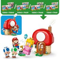 Lego Super Mario 72041 Toads Huisfeestje - thumbnail