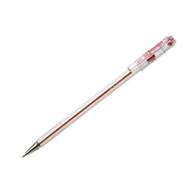 Balpen pentel bk77 fijn rood | 12 stuks