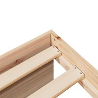 Slaapbank zonder matras 90x200 cm massief grenenhout - thumbnail