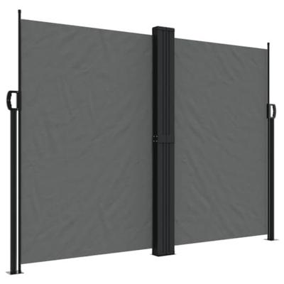 VidaXL Tuinscherm uittrekbaar 180x1200 cm antracietkleurig VidaXL Tuinscherm uittrekbaar 180x1200 cm antracietkleurig