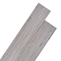 VidaXL Vloerplanken niet-zelfklevend 5,26 m² 2 mm pvc donkergrijs - thumbnail