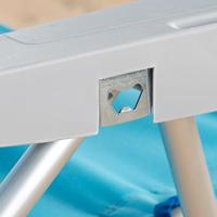 Strandstoel Aktive 53 x 58 x 28 cm Blauw - thumbnail