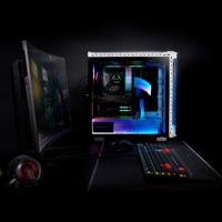 Micro ATX/ Mini ITX / ATX Midtower Behuizing XPG Battlecruiser Wit Zwart ARGB - thumbnail