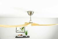 CasaFan ECO GENUINO 152 BN-NT Plafondventilator 16.6 W (Ø x h) 1520 mm x 285 mm Chroom Met afstandsbediening, Met wintermodus - thumbnail