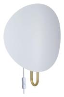 Wandlamp wit schakelaar E27 fitting diffuus licht Design For the People Spargo - thumbnail