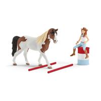 Schleich Paarden - HORSE CLUB HANNAH'S WESTERN RIJ SET 42441 - thumbnail