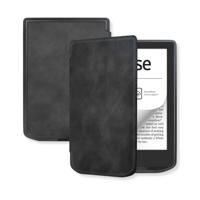 Lunso PocketBook Verse / Verse Pro / Verse Color Slim hard case hoes (6 inch) - sleepcover - Zwart - thumbnail