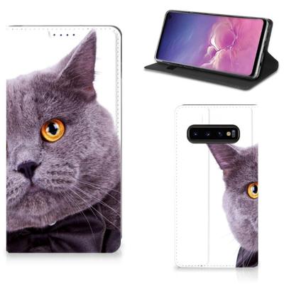Samsung Galaxy S10 | Hoesje maken | Kat Samsung Galaxy S10 | Hoesje maken | Kat