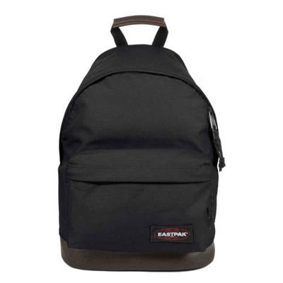 Eastpak Wyoming rugzak Leer, Polyamide Zwart, Bruin