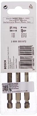 Bosch Accessoires Tweezijdige schroefbitset | T20, T25 en T30 | 89 mm | 3-delig - 2609255972 Bosch Accessoires Tweezijdige schroefbitset | T20, T25 en T30 | 89 mm | 3-delig - 2609255972