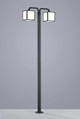 Trio BuitenlantaarnCubango 2-lichts antraciet - 421560242