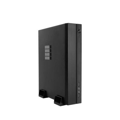 Chieftec IX-06B-OP Mini-tower PC-behuizing Zwart Wandmontage