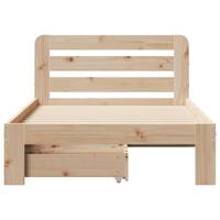 Bedframe zonder matras massief grenenhout 90x200 cm - thumbnail