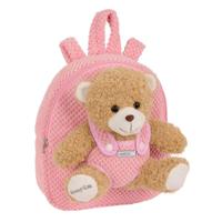 Kinderrugzak Safta Knuffelbeer Roze 23 x 27 x 7,5 cm - thumbnail