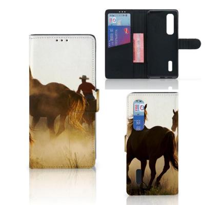 OPPO Find X2 Pro | Telefoonhoesje | Met pasjeshouder | Design Cowboy OPPO Find X2 Pro | Telefoonhoesje | Met pasjeshouder | Design Cowboy