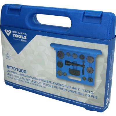 Brilliant Tools BT701000 Universele remzuiger-terugstelgereedschapsset, 13-delig