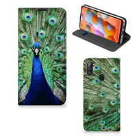 Samsung Galaxy M11 | A11 | Hoesje maken | Pauw - thumbnail