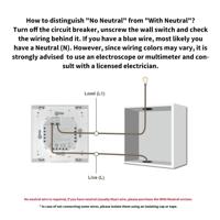 Aqara Smart Wall Switch - Single rocker (Without Neutral) knop - thumbnail