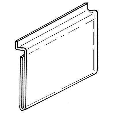 Slatwall kaarthouder A7 horizontaal