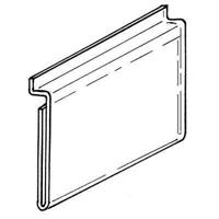 Slatwall kaarthouder A7 horizontaal - thumbnail