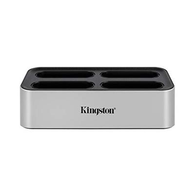 Kingston Lade-/Dockingstation Externe geheugenkaartlezer / hub USB-A 3.2 Gen 2 Zilver-zwart