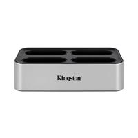 Kingston Lade-/Dockingstation Externe geheugenkaartlezer / hub USB-A 3.2 Gen 2 Zilver-zwart - thumbnail