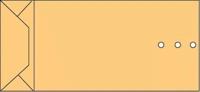 Envelop quantore monsterzak 100x245x40 120gr br - thumbnail