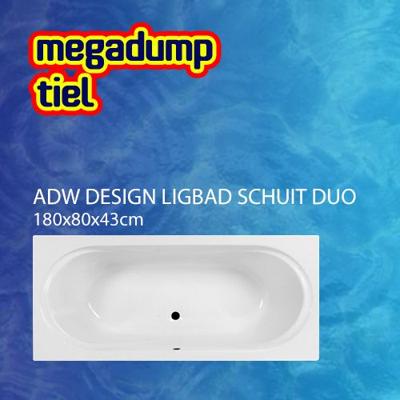 Best Design Ligbad Schuit Duo 180X80X43 cm Best Design Ligbad Schuit Duo 180X80X43 cm