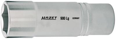 HAZET Dopsleutel 900LG-19 · 1/2 inch (12,5 mm) vierkant hol · Buiten-zeskant-tractieprofiel · SW 19 mm